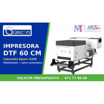 Impresora DTF 60 cm MTutech...